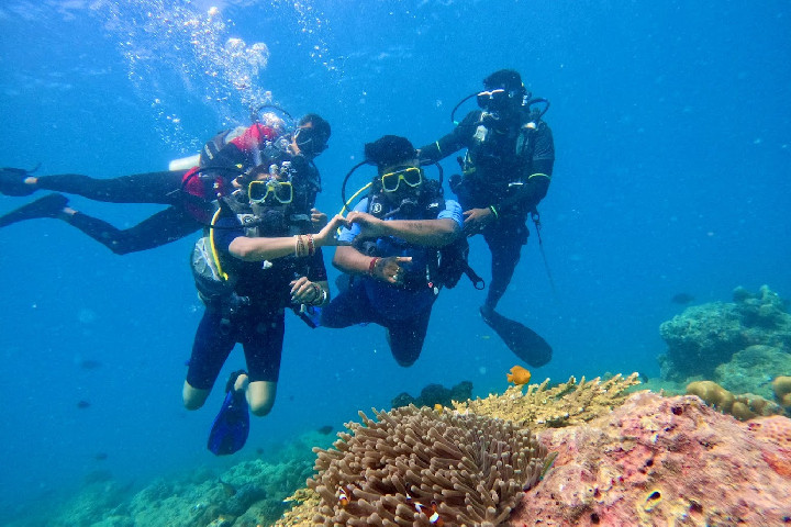 Boat Diving in Havelock