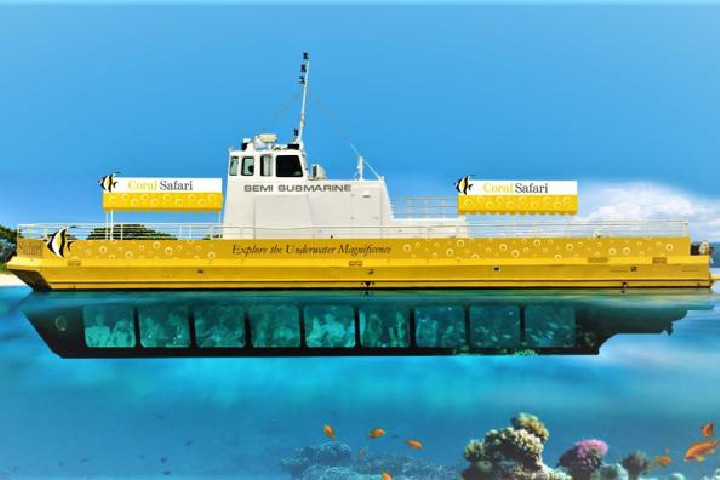 Andaman Dolphin Glass bottom luxury boat ride