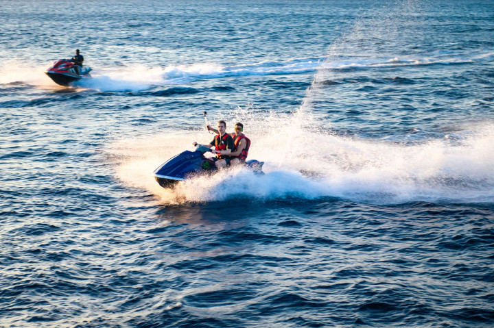 Jet Ski Ride In North Bay Island