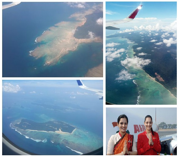 Andaman View from Flight